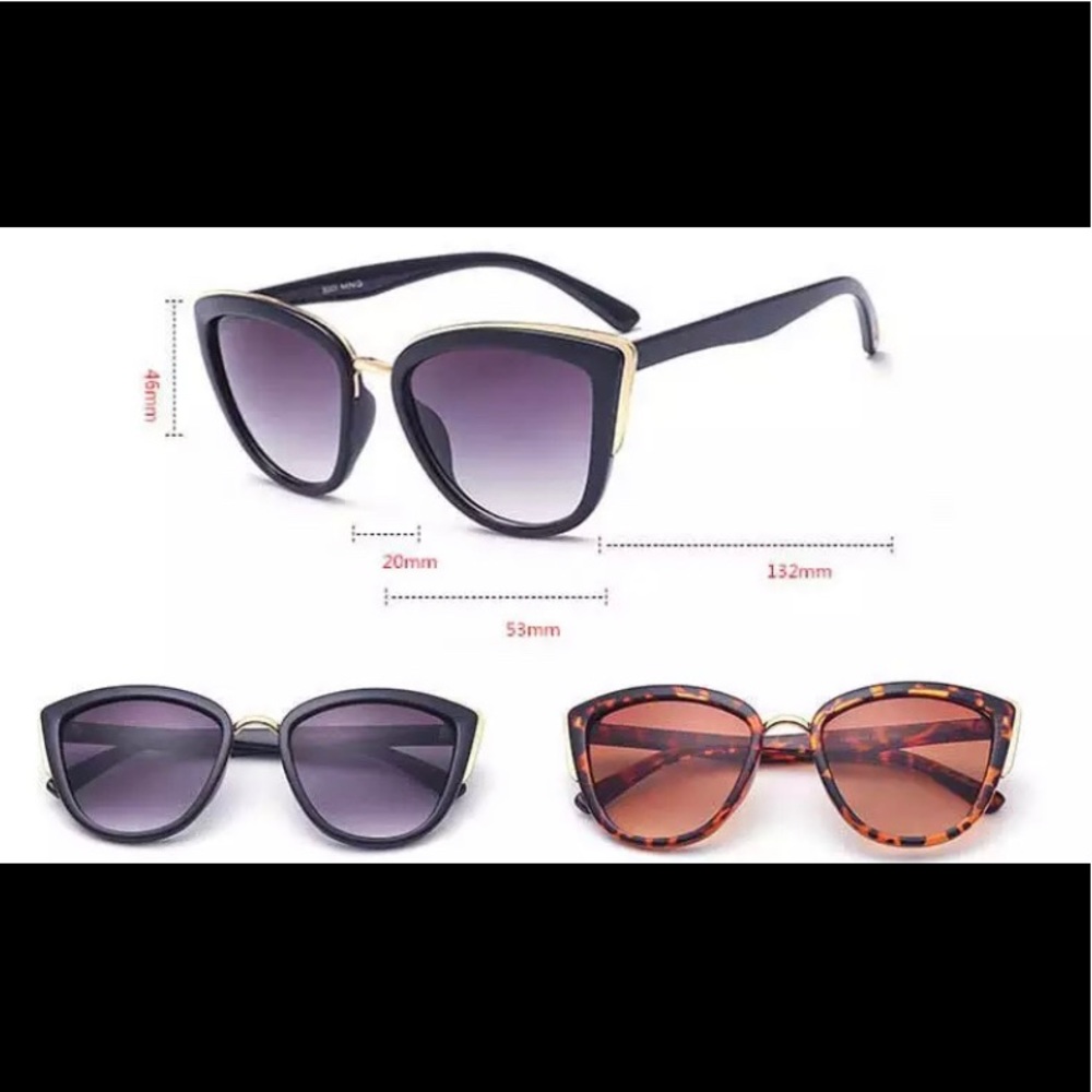 Vintage Cat Eye Sunglasses - Picture 4 of 4